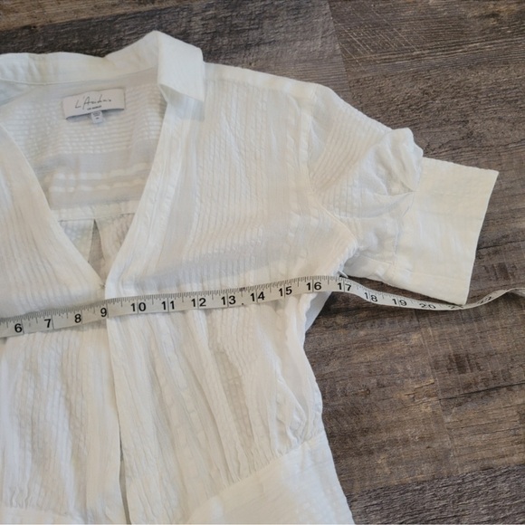 L'Academie Le Court Cotton Shirt Mini Dresss - Picture 6 of 11